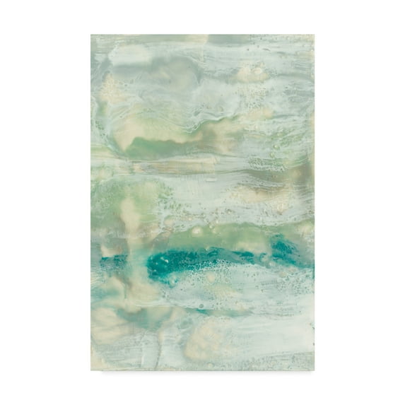 Trademark Fine Art 'Serene Seafoam II' Canvas Art by Jennifer Goldberger
