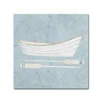 Trademark Fine Art 'Serene Seaside I' Canvas Art by James Wiens