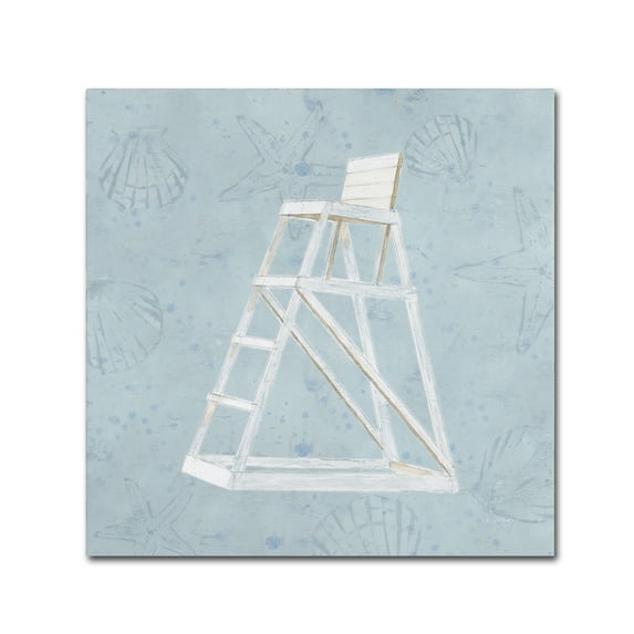Trademark Fine Art 'Serene Seaside II' Canvas Art by James Wiens