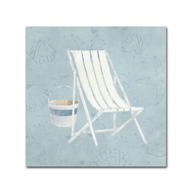 Trademark Fine Art 'Serene Seaside III' Canvas Art by James Wiens