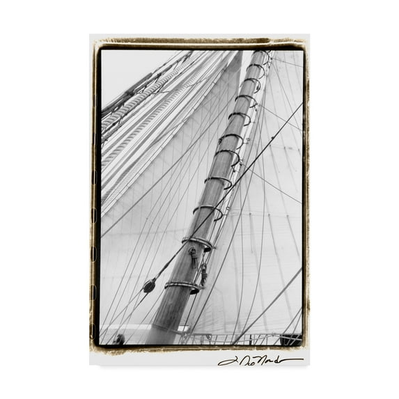 Trademark Fine Art 'Set Sail VI' Canvas Art by Laura DeNardo