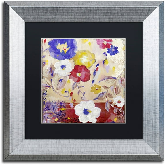 Trademark Fine Art "Sevilla III" Canvas Art by Color Bakery Black Matte, Silver Frame