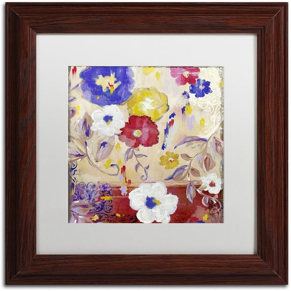 Trademark Fine Art "Sevilla III" Canvas Art by Color Bakery White Matte, Wood Frame