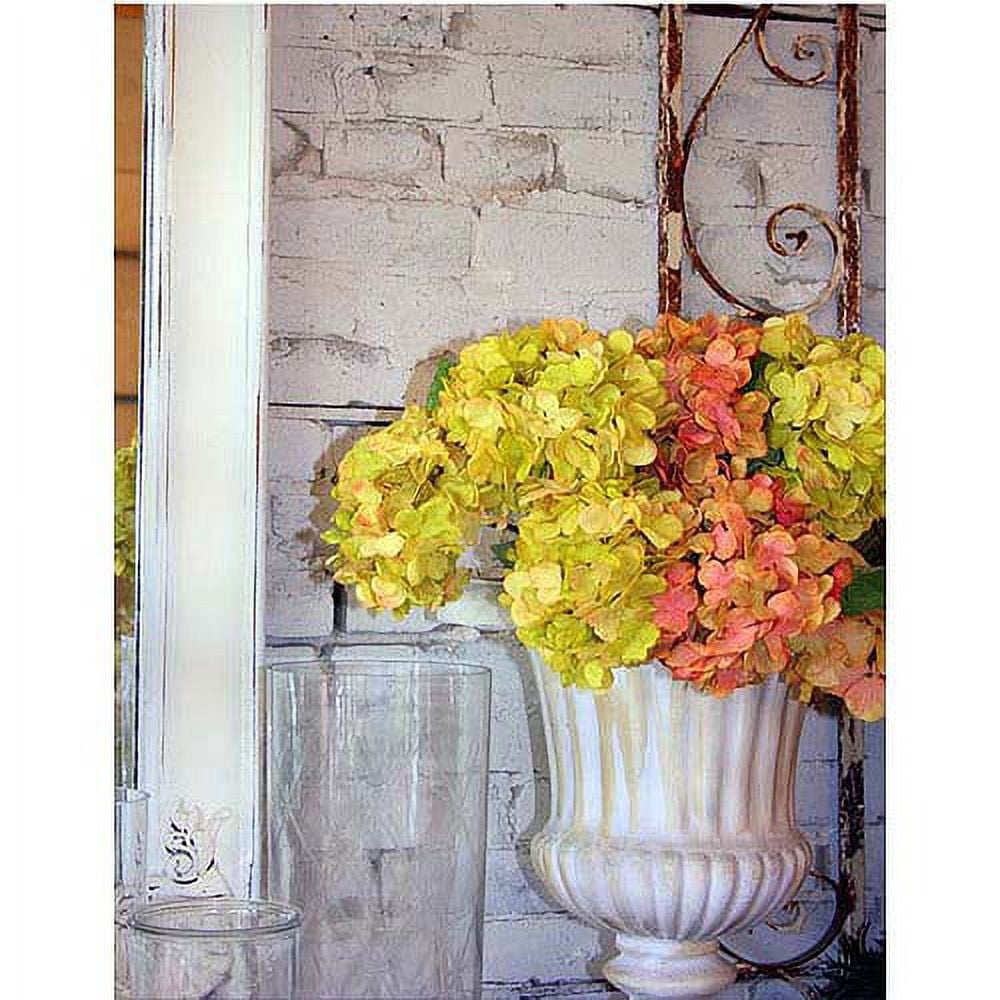 Trademark Fine Art "Shabby Chic Flowers" Canvas Art by Patty Tuggle