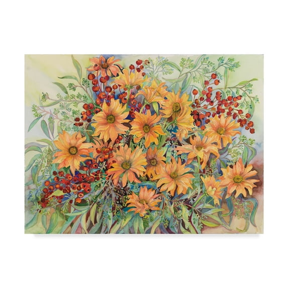 Trademark Fine Art 'Shades Of Autumn' Canvas Art by Joanne Porter