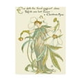 thumbnail image 1 of Trademark Fine Art 'Shakespeares Garden XII (Christmas Rose)' Canvas Art by Walter Crane, 1 of 3