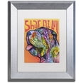 thumbnail image 1 of Trademark Fine Art 'Shar Pei Love' Canvas Art by Dean Russo, White Matte, Silver Frame, 1 of 4