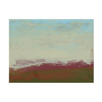 Trademark Fine Art Sharon Gordon Abstract Magenta Horizon II Canvas Wall Art