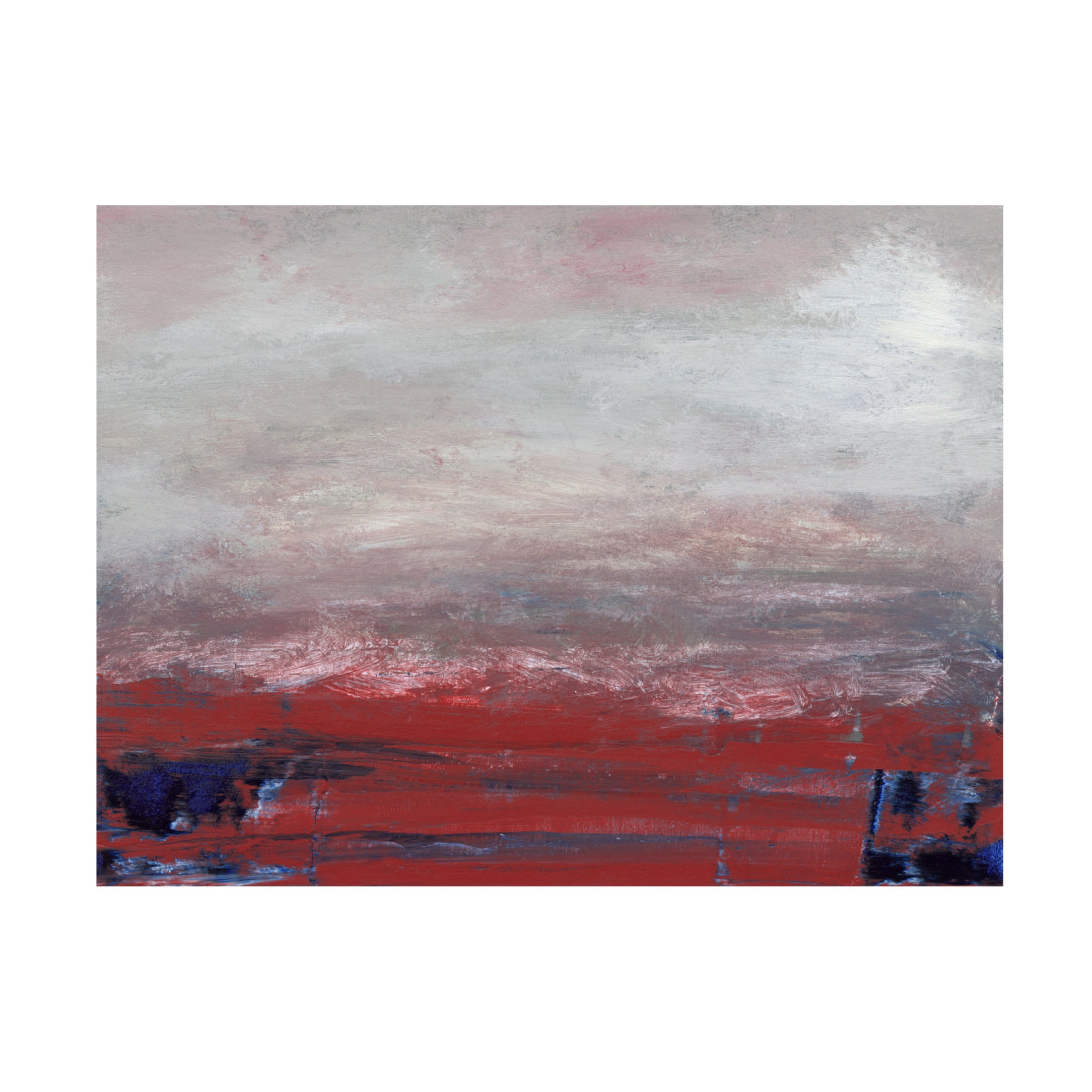 Trademark Fine Art Sharon Gordon Red Glimpse Canvas Wall Art