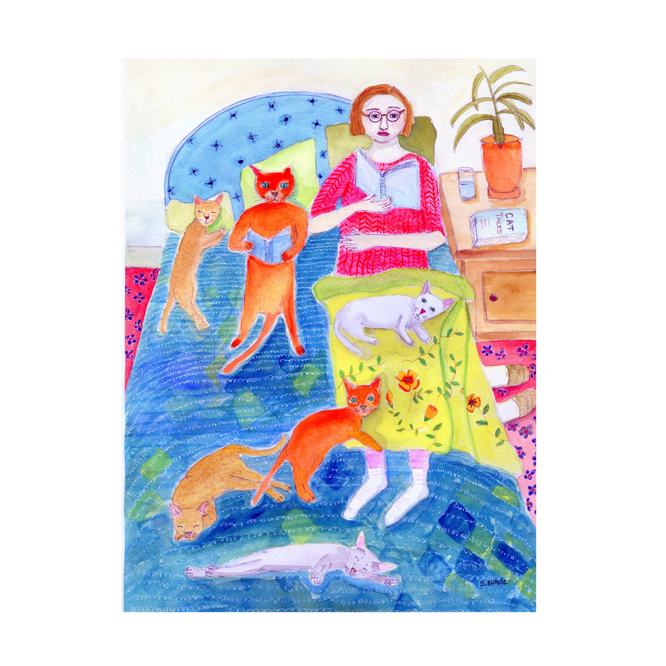 Trademark Fine Art Sharyn Bursic Night Ritual Canvas Wall Art