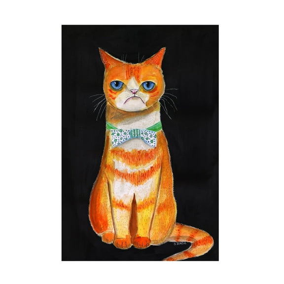 Trademark Fine Art Sharyn Bursic Sad Cat Canvas Wall Art
