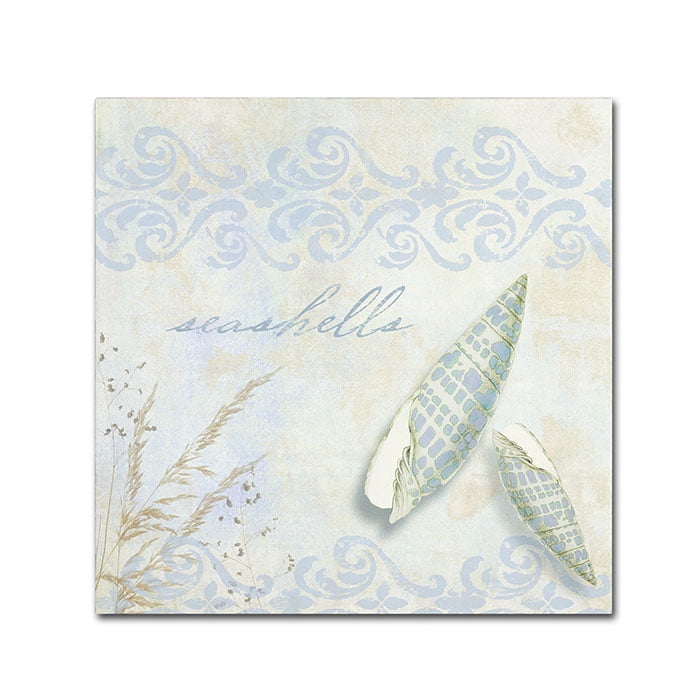 Trademark Fine Art "She Sells Seashells II" Canvas Art by Color Bakery