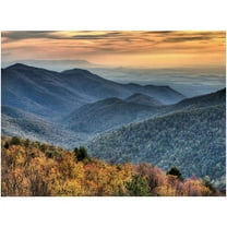 Trademark Fine Art Pierre Leclerc Shenandoah Autumn Canvas Wall Art - 14x19