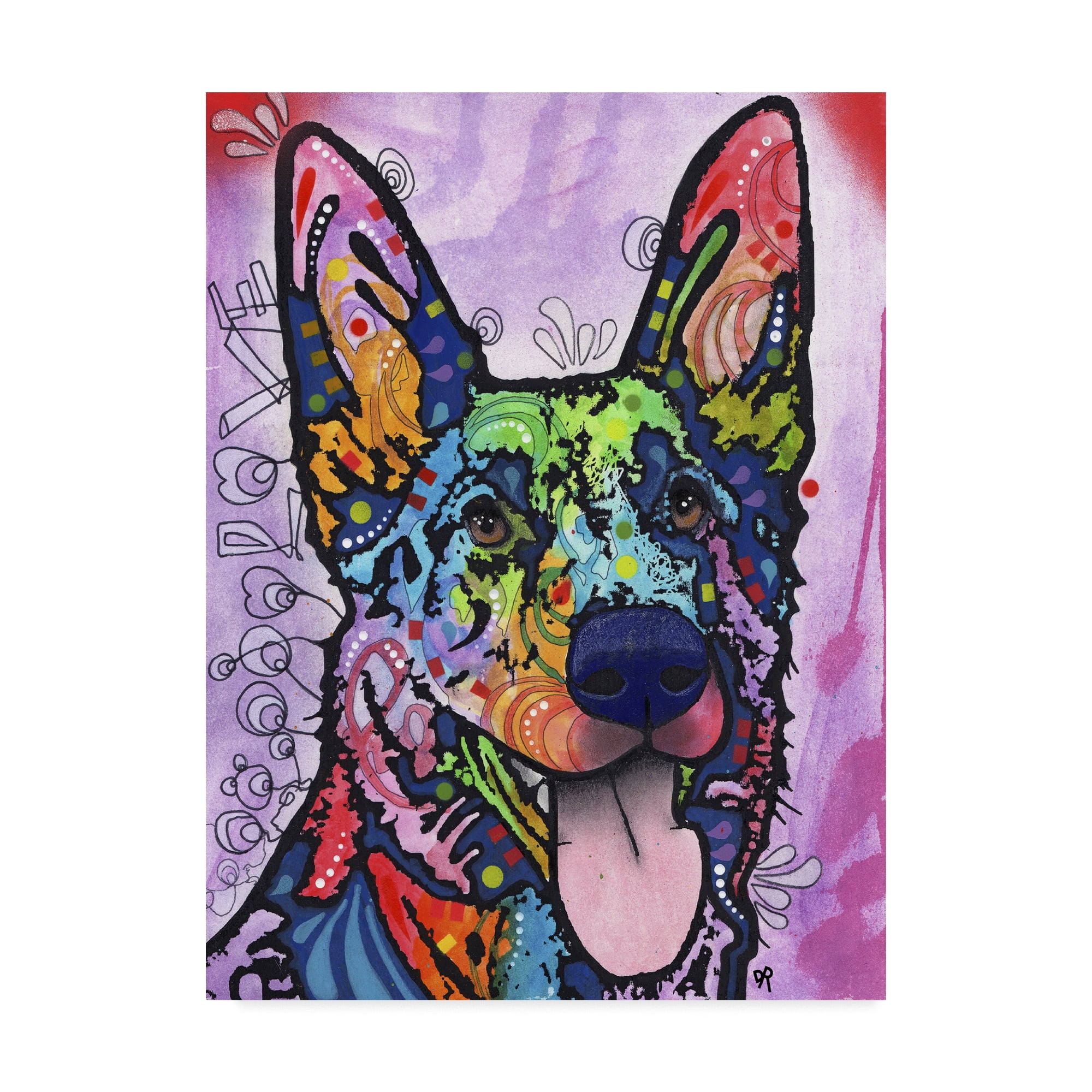 Trademark Fine Art 'Shepherd Love' Canvas Art by Dean Russo