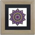 thumbnail image 1 of Trademark Fine Art "Shining Mandala in Purples" Canvas Art by Kathy G. Ahrens, Black Matte, Birch Frame, 1 of 1