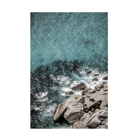 Trademark Fine Art Shot by Clint Aqua Shores Canvas Wall Art