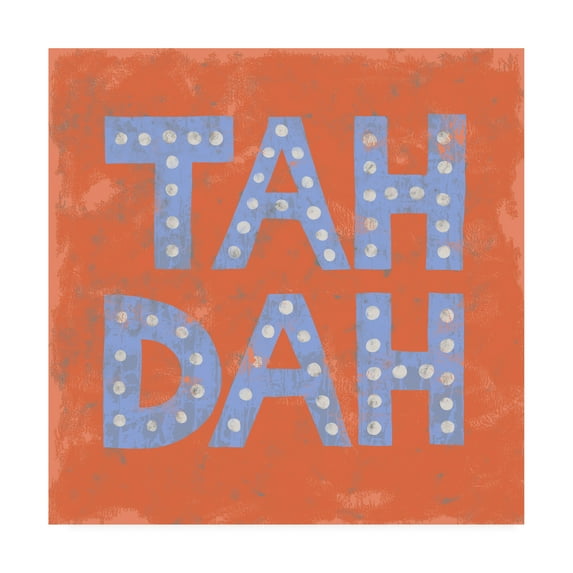 Trademark Fine Art 'Shout III' Canvas Art by Chariklia Zarris