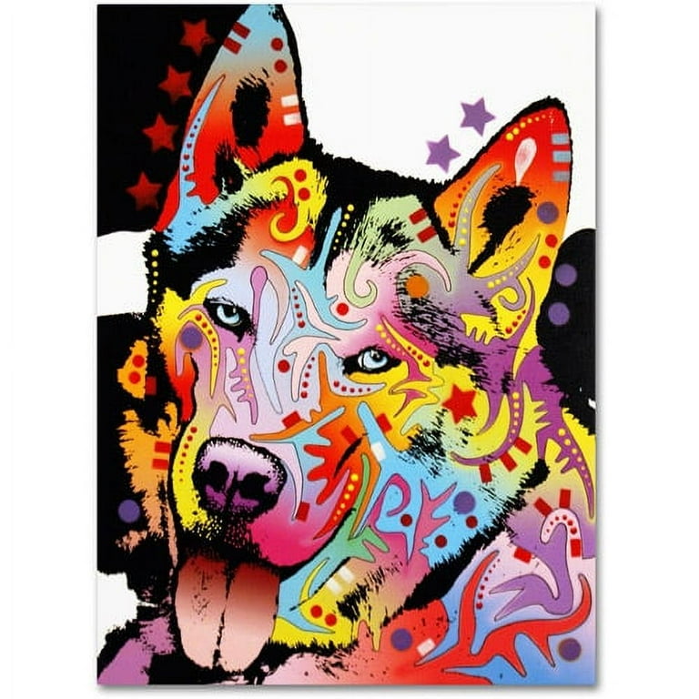 Husky canvas outlet prints