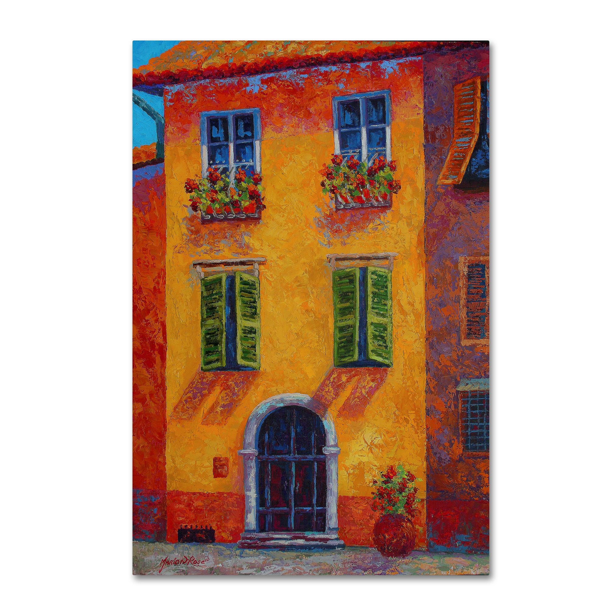 Trademark Fine Art 'Siena III' Canvas Art by Marion Rose