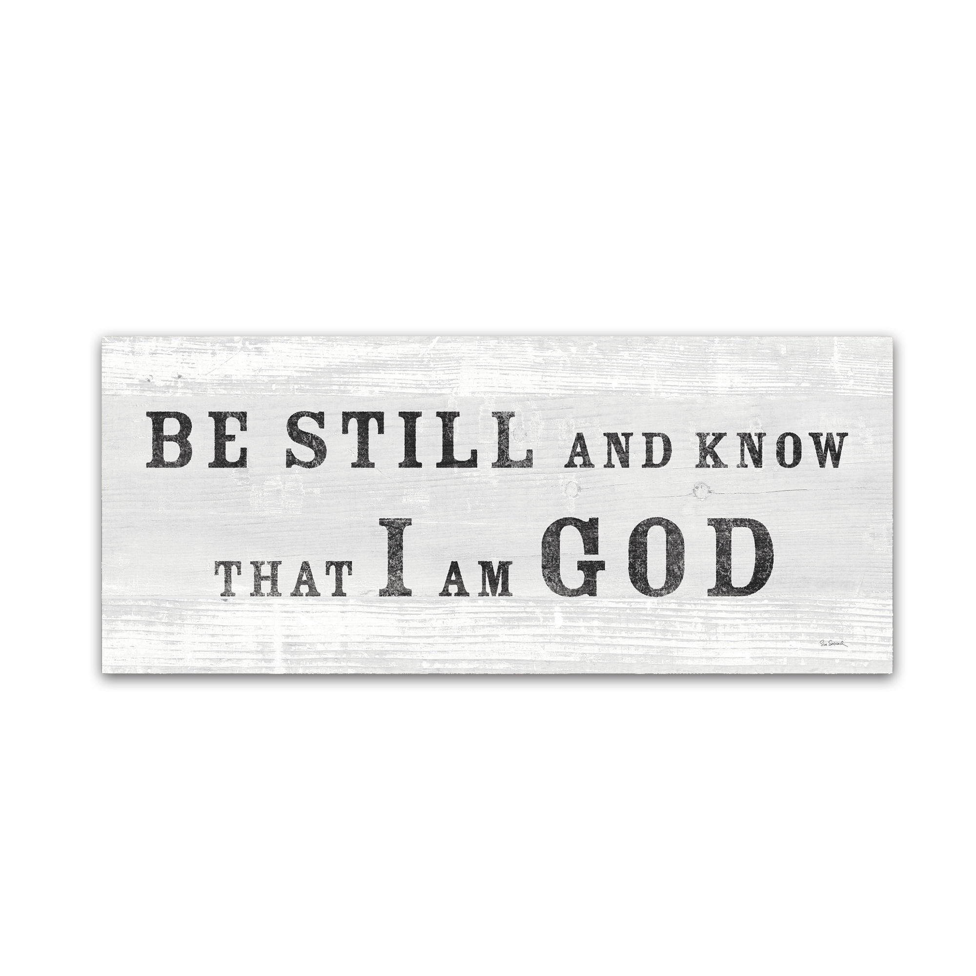 Trademark Fine Art 'Signs of Faith V' Canvas Art by Sue Schlabach
