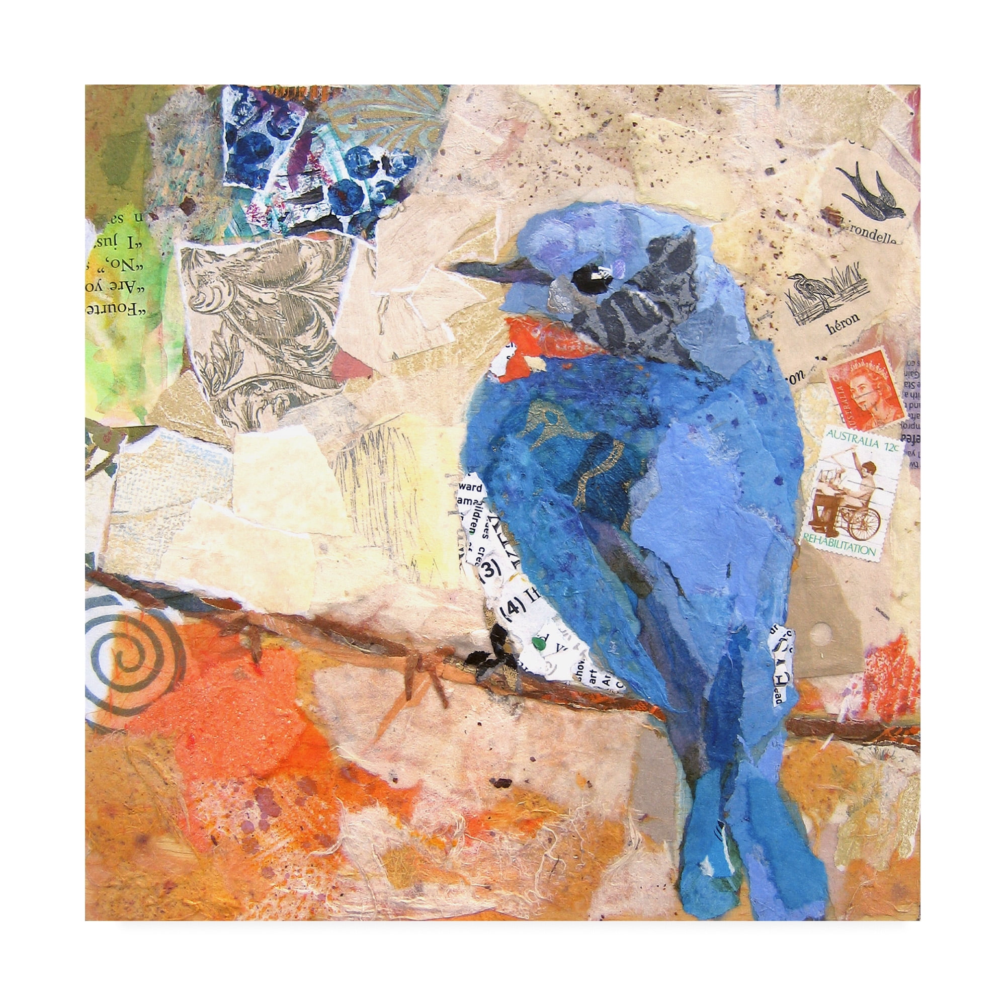Trademark Fine Art 'Signs of Spring I' Canvas Art by Elizabeth St. Hilaire