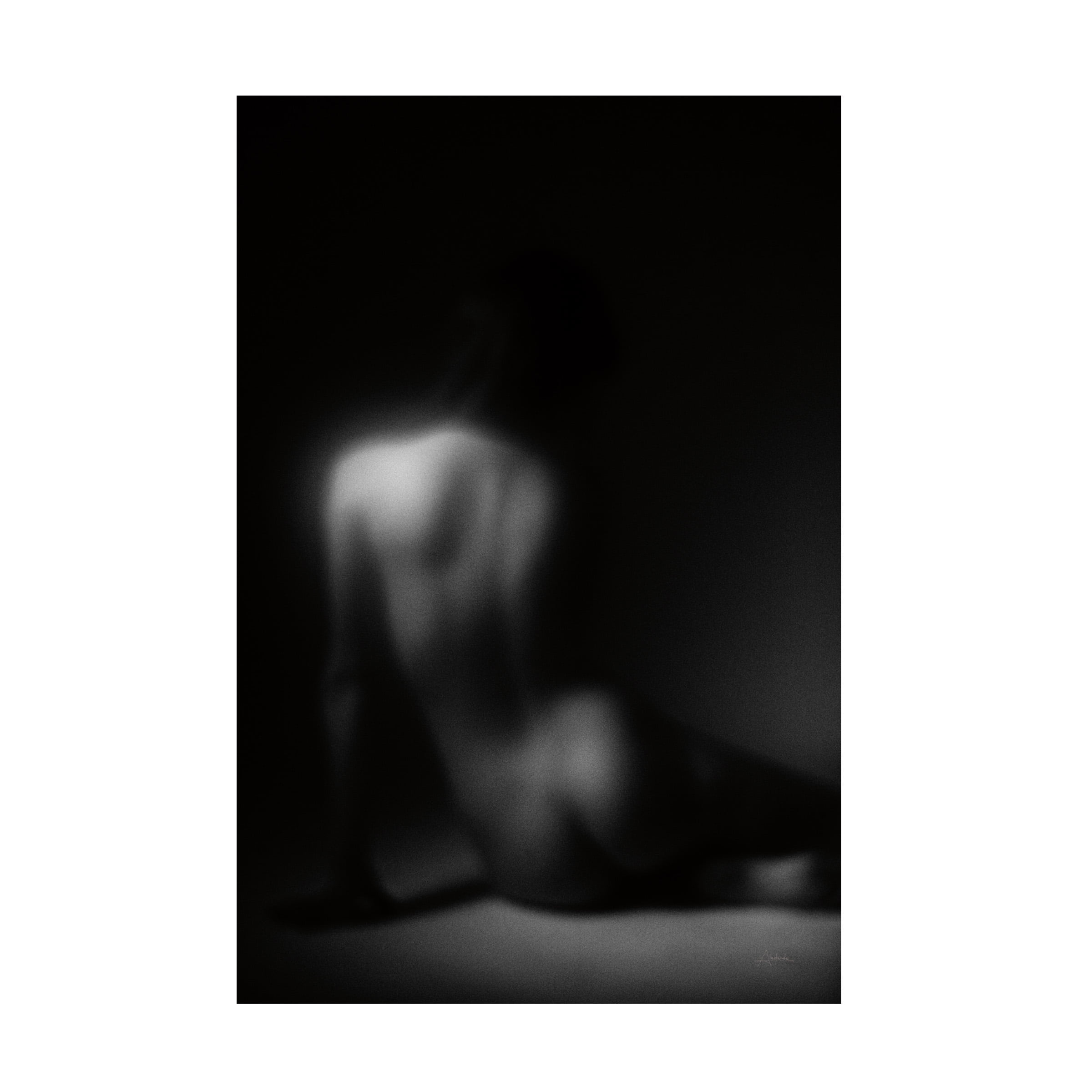 Trademark Fine Art Aledanda Silhouette Of Body Canvas Wall Art - 16x24