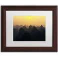 thumbnail image 1 of Trademark Fine Art "Silhouettes" Canvas Art by Philippe Hugonnard, White Matte, Wood Frame, 1 of 1