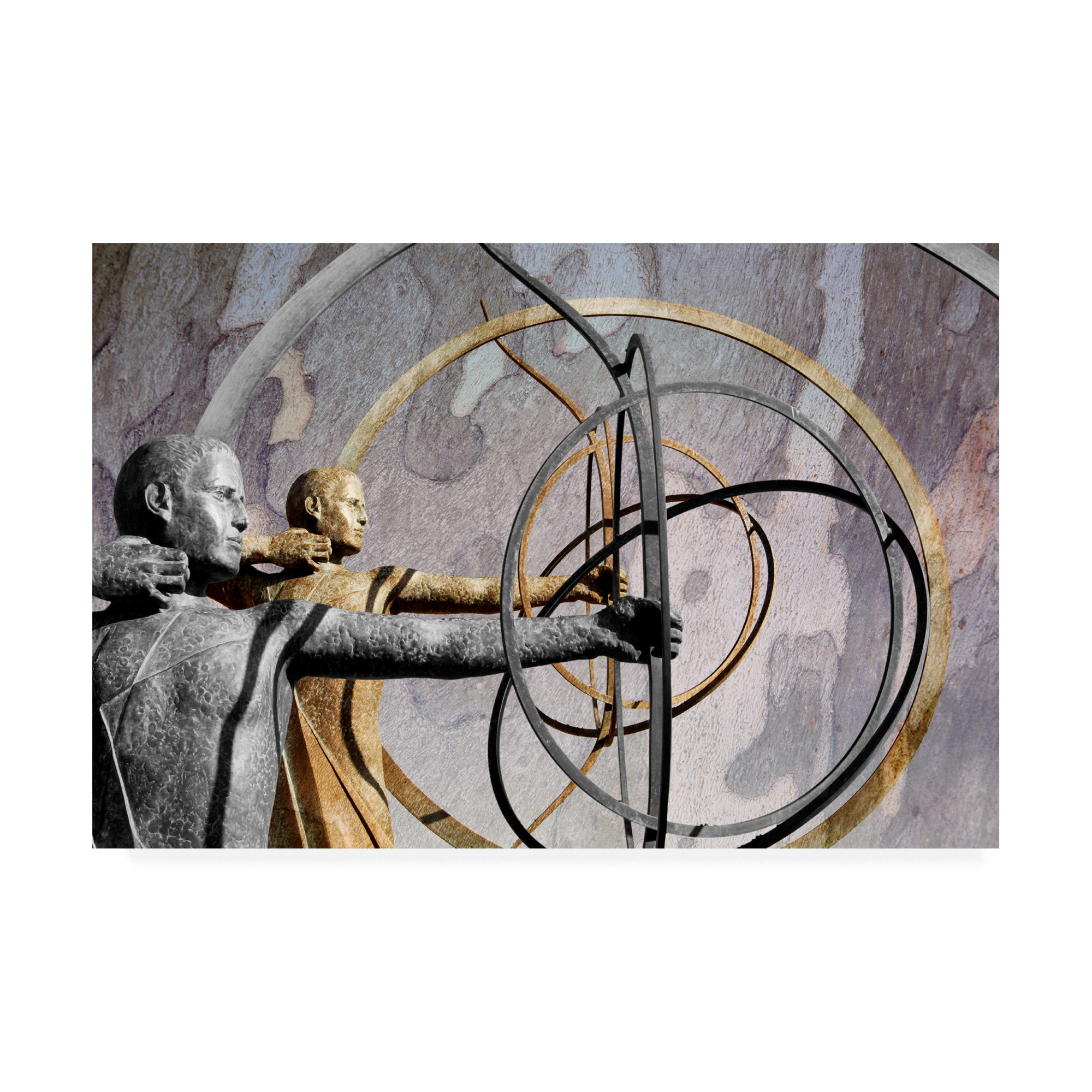 Trademark Fine Art 'Silver And Gold Scottsdale Arizona Color' Canvas Art by Monte Nagler