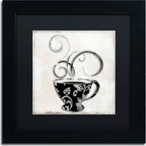 Trademark Fine Art "Silver Brewed 2" Canvas Art by Color Bakery, Black Matte, Black Frame