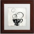 thumbnail image 1 of Trademark Fine Art "Silver Brewed 2" Canvas Art by Color Bakery, White Matte, Wood Frame, 1 of 1