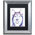 thumbnail image 1 of Trademark Fine Art "Simba" Canvas Art by Pat Saunders-White, Black Matte, Silver Frame, 1 of 1