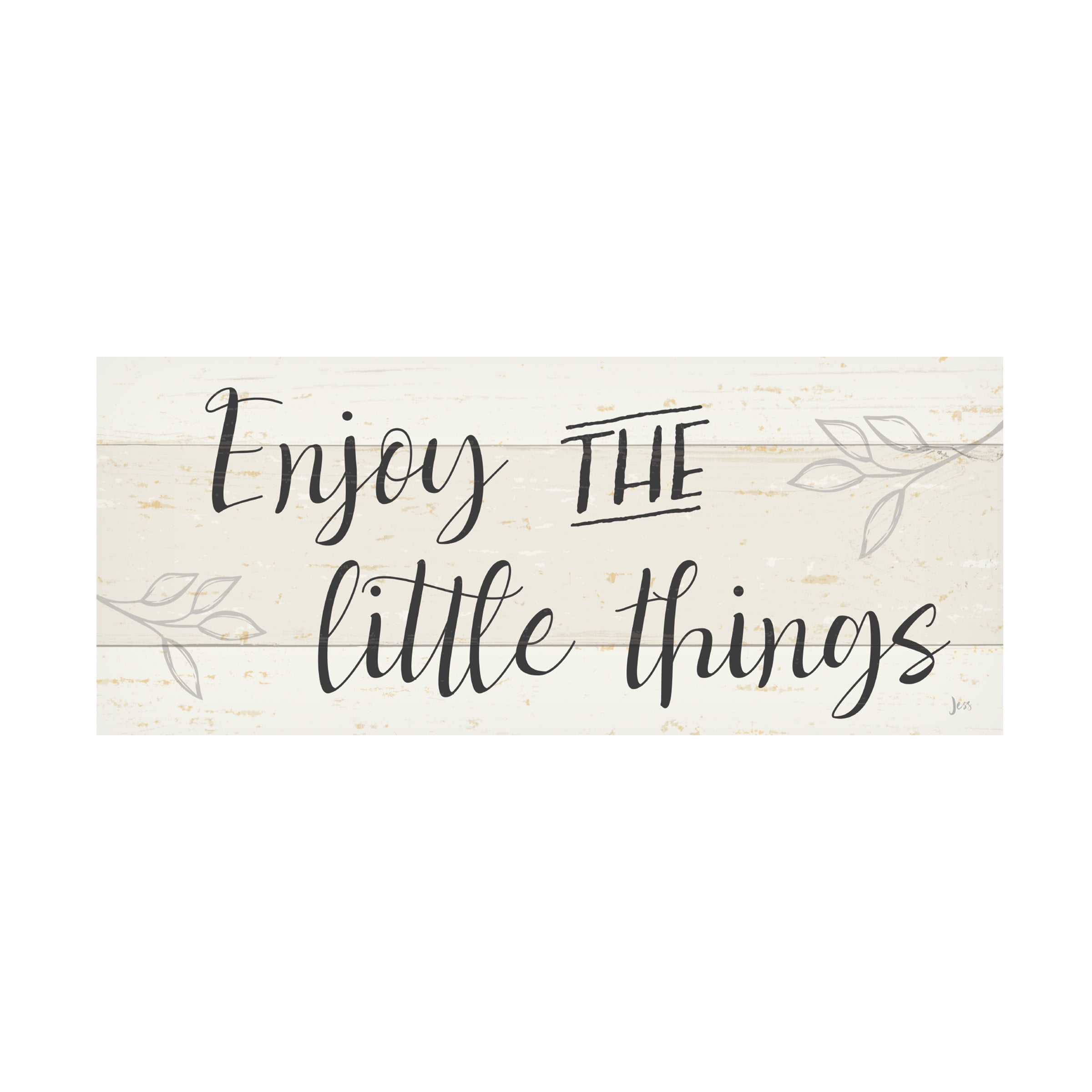 Trademark Fine Art 'Simple Signs I' Canvas Art by Jess Aiken
