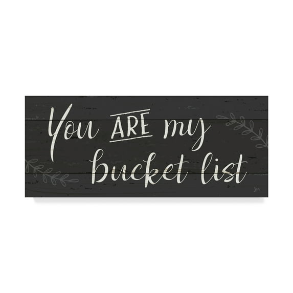 Trademark Fine Art 'Simple Signs III Black' Canvas Art by Jess Aiken