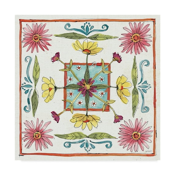 Trademark Fine Art 'Simply Petals X' Canvas Art by Anne Tavoletti