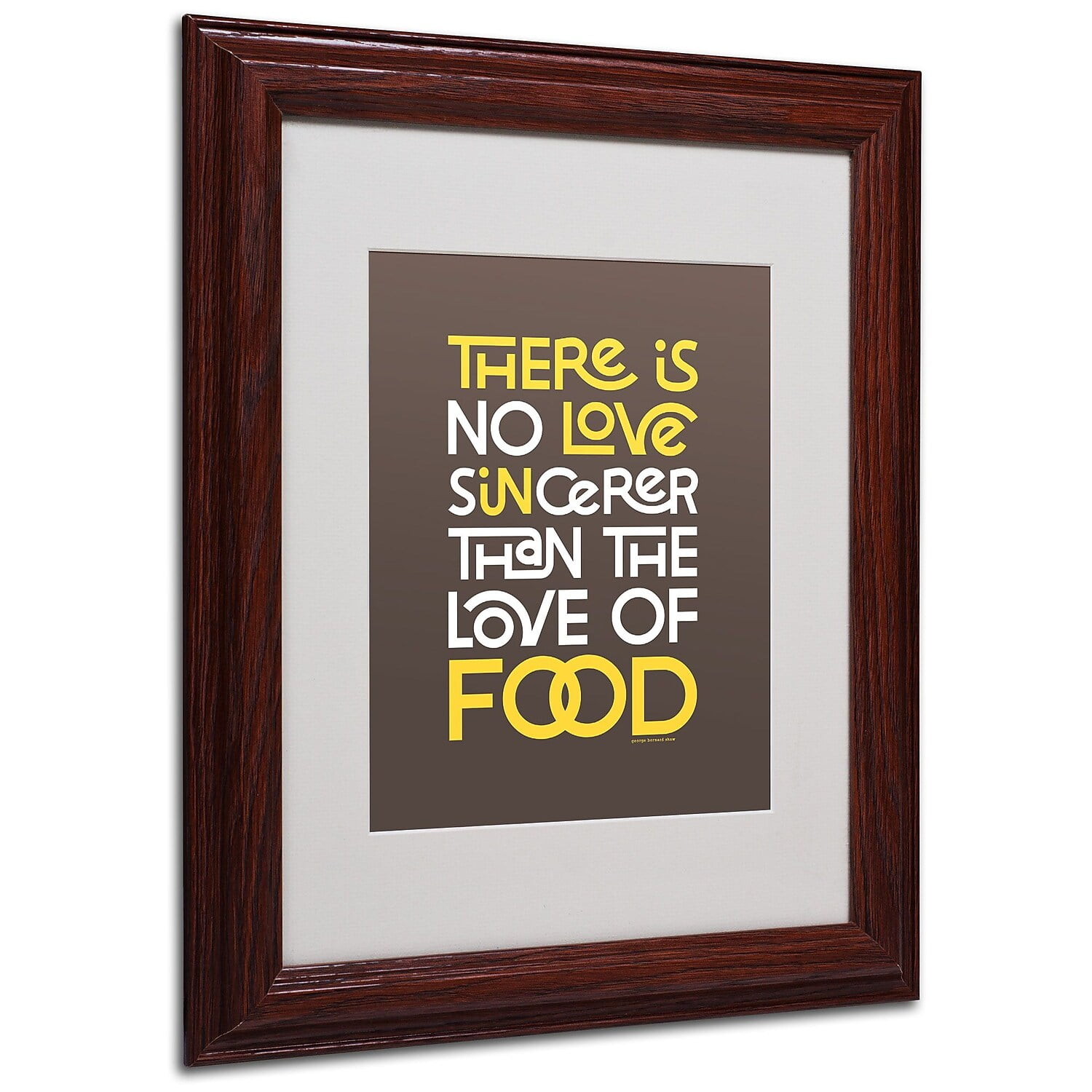 Trademark Fine Art "Sincere Love of Food III" Canvas Art by Megan Romo, Wood Frame
