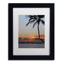 Trademark Fine Art "Sinfully Warm" Canvas Art by Monica Mize, White Matte, Black Frame