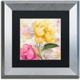 thumbnail image 1 of Trademark Fine Art "Sitting Pretty II" Canvas Art by Color Bakery Black Matte, Silver Frame, 1 of 1
