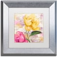 thumbnail image 1 of Trademark Fine Art "Sitting Pretty II" Canvas Art by Color Bakery White Matte, Silver Frame, 1 of 1