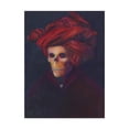 thumbnail image 1 of Trademark Fine Art 'Skelly In The Red Turban' Canvas Art by Marie Marfia Fine Art, 1 of 3