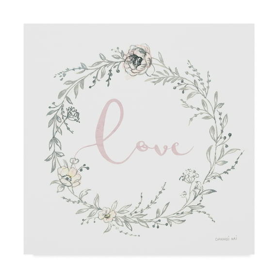 Trademark Fine Art 'Sketchbook Garden V' Canvas Art by Danhui Nai