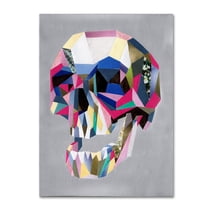 Trademark Fine Art 'Skull' Canvas Art by Artpoptart