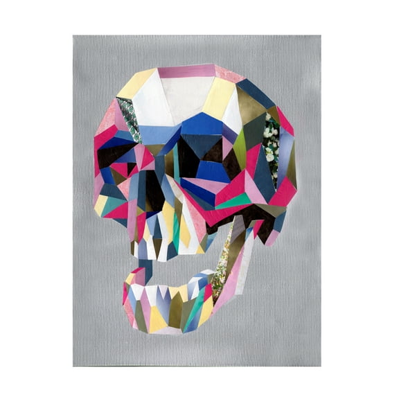 Trademark Fine Art 'Skull' Canvas Art by Artpoptart