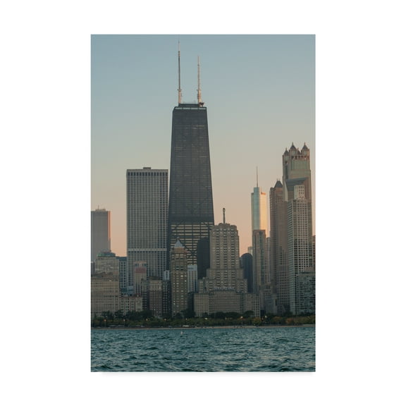 Trademark Fine Art 'Skyscraper' Canvas Art by NjR Photos