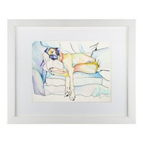 Trademark Fine Art 'Sleeping Beauty' Matted Framed Art by Pat Saunders-White