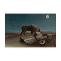 Trademark Fine Art 'Sleeping Gypsy' Canvas Art by Henri Rousseau