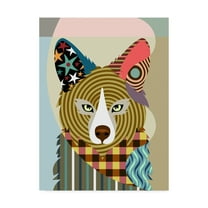 Trademark Fine Art 'Sly As A Fox' Canvas Art by Lanre Adefioye