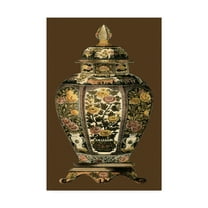 Trademark Fine Art 'Small Amber Porcelain II' Canvas Art by Vision Studio