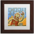 thumbnail image 1 of Trademark Fine Art 'Smash!' Canvas Art by Craig Snodgrass, White Matte, Wood Frame, 1 of 4
