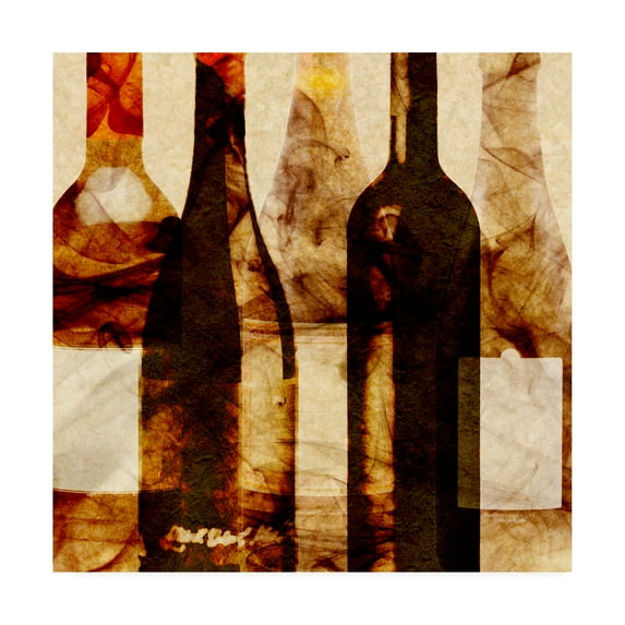 Trademark Fine Art 'Smokey Wine III' Canvas Art by Alonzo Saunders