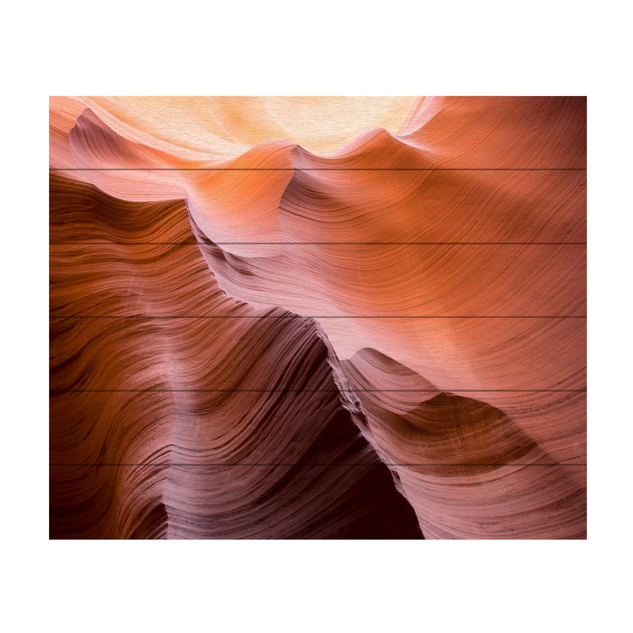 Trademark Fine Art 'Smooth II' Wooden Wall Art Art by Moises Levy